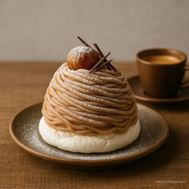 Mont Blanc Dessert Recipe: A Chestnut Lover’s Dream Treat